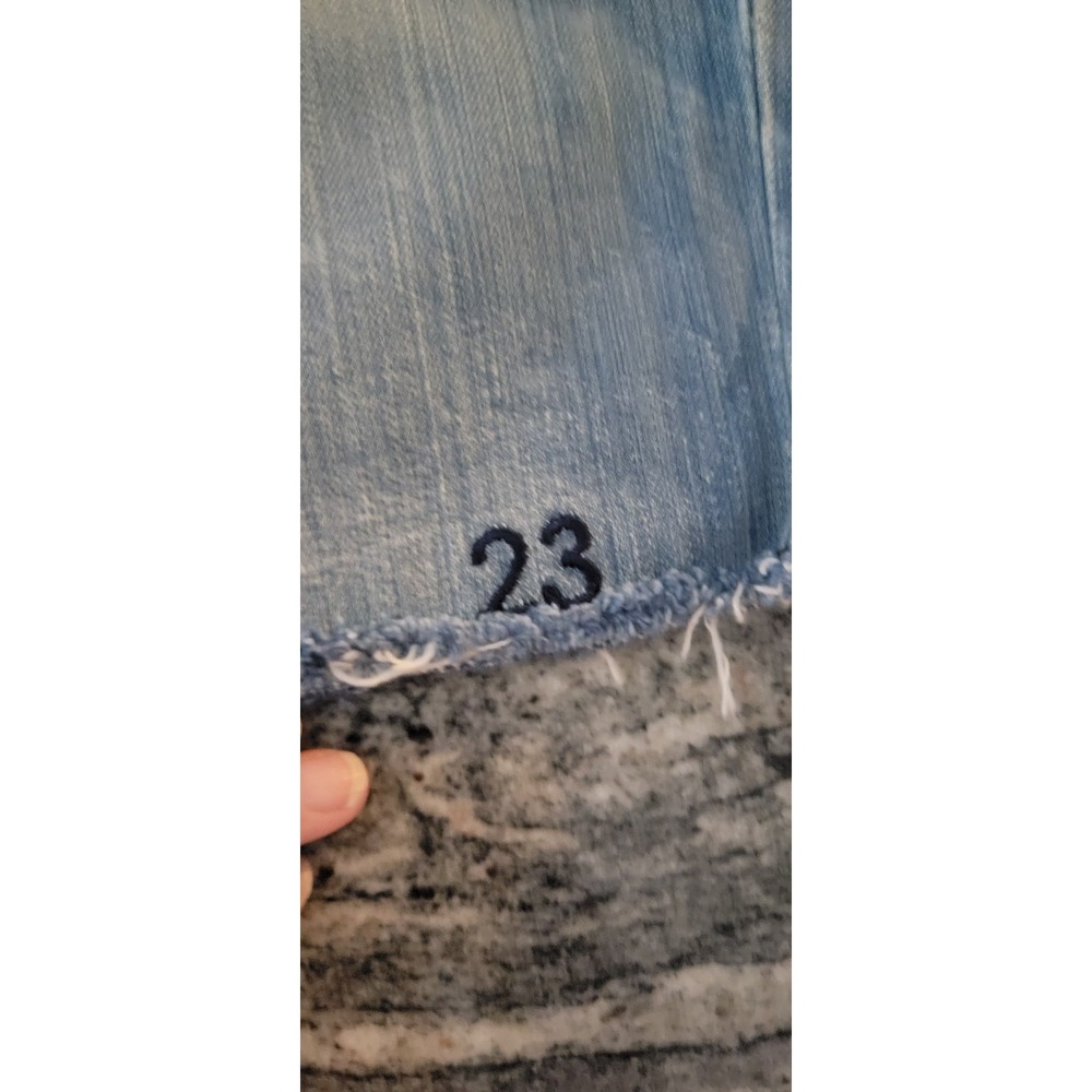 Vintage 2005 Jordan Shorts Men 36 20th Anniversary Denim Jeans Cut Offs - Picture 5 of 8
